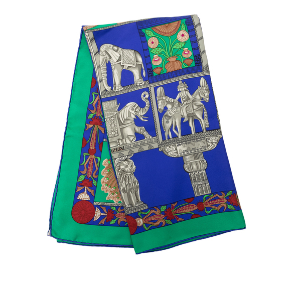 Hermes Accessories - Pre-Loved Hermes Torana Silk Scarf 90